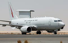 RAAF E-7A Wedgetail Al Dhafra UAE
